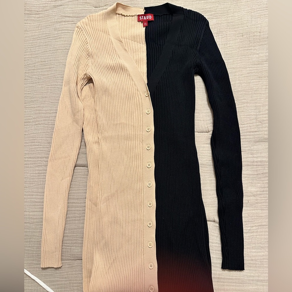 STAUD Shoko sweater dress.